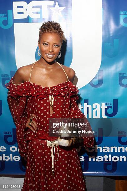 Eva Pigford during Eva Pigford Premiere Party for Her New BET-J Series "My Model Looks Better Than Your Model" at 40/40 in New York, New York, United...