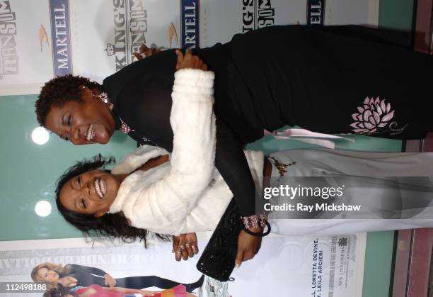 Kellita Smith and Loretta Devine during "King's Ransom" Los Angeles Premiere - Red Carpet at ArcLight Cinerama Dome in Los Angeles, California,...