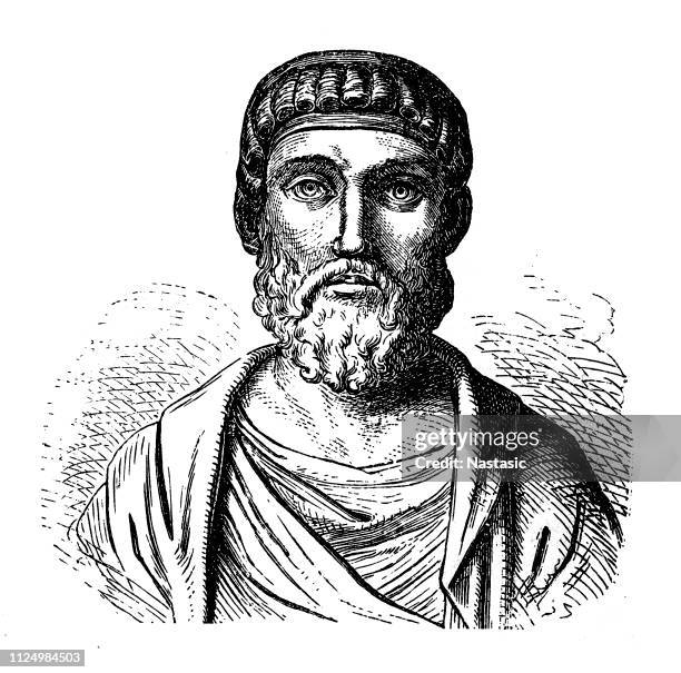 julian the apostate (331-363), roman emperor - roman philosopher stock illustrations