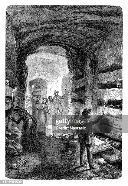 Catacomb Graphics Rome Catacombs High-Res Vector Graphic - Getty Images