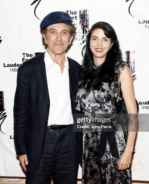 Jay Jonroy, Director, and Shiva Rose during The 21st Annual Fort Lauderdale International Film Festival Presents "FLIFF Uncorked" - Arrivals at...