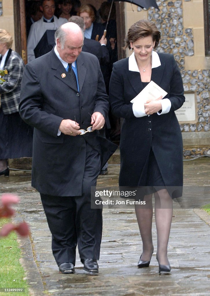 Funeral of Actor Sir John Mills - April 27, 2005