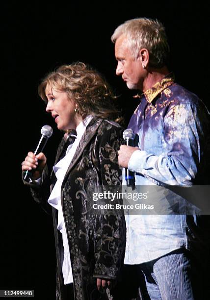 Genie Francis and Anthony Geary as "Luke and Laura"