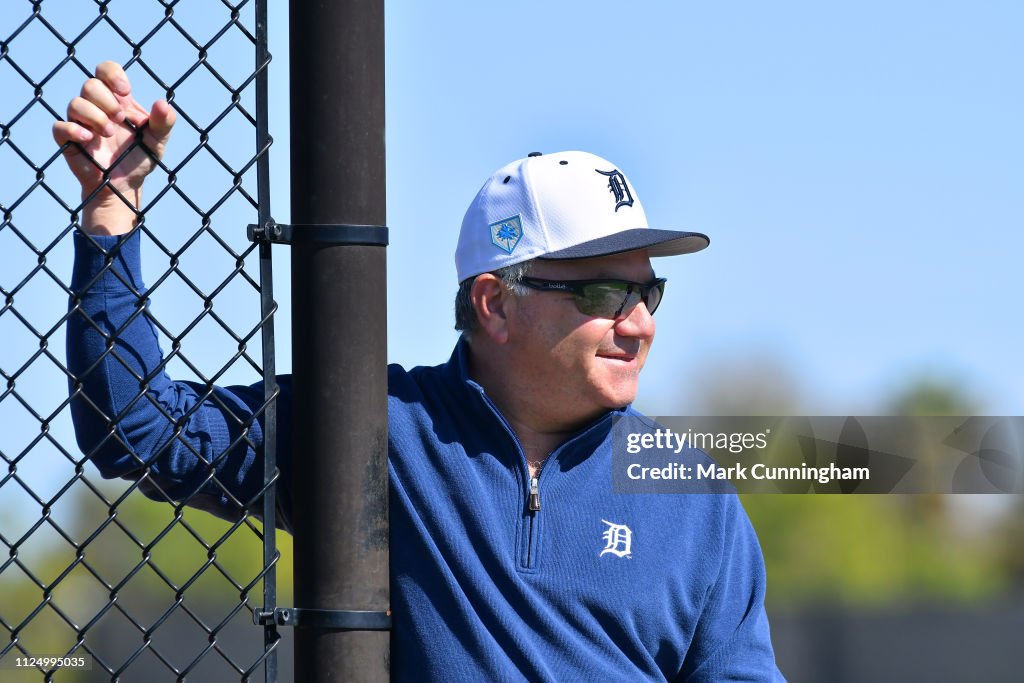 Detroit Tigers Workout