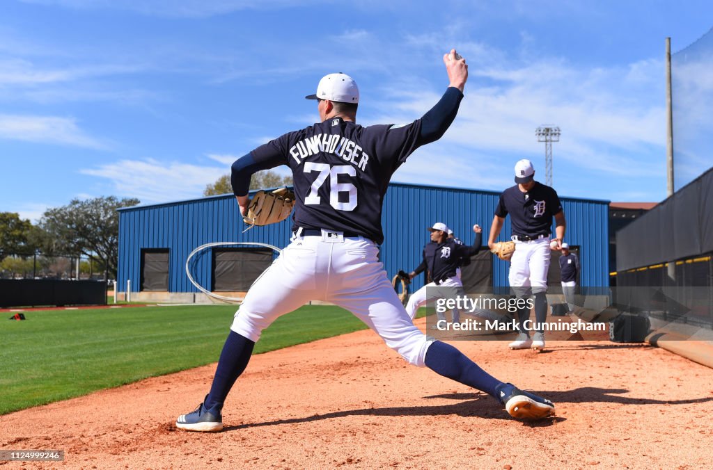 Detroit Tigers Workout