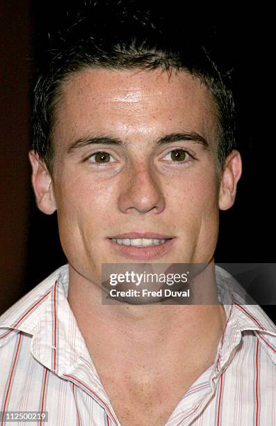 James Toseland during "Hell's Kitchen II" - Day 12 - Arrivals at Brick Lane in London, Great Britain.