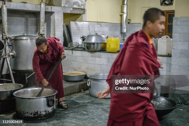 Monastery Cook 76 Thrangu Monastery Stock Photos, High-Res Pictures, and Images ...