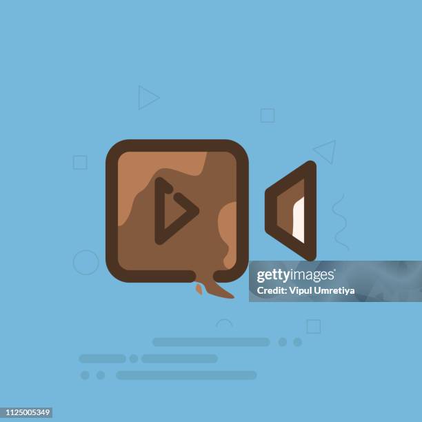 movie projector vector - camera crew stock illustrations