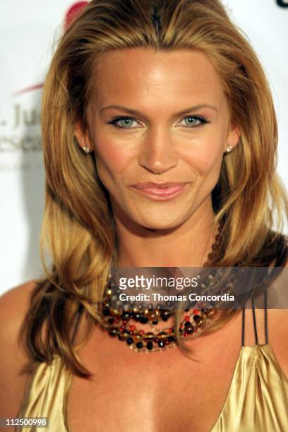 Natasha Henstridge during 3rd Annual Runway For Life Benefiting St Jude Children's Research Hospital - Red Carpet at Beverly Hilton in Beverly...