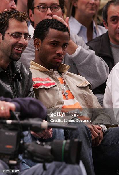 Jose Reyes during Celebrity Sighting at Houston Rockets vs. New York Knicks Game - November 20, 2006 at Madison Square Garden in New York City, New...