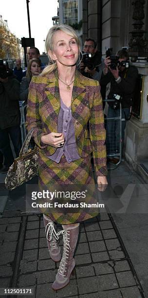 Trudi Styler during The Old Vic Fundraiser - VIP Lunch - Arrivals at Fifty in London, Great Britain.