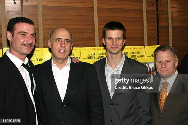 Liev Schreiber, Jeffrey Tambor, Frederick Weller and Gordon Clapp