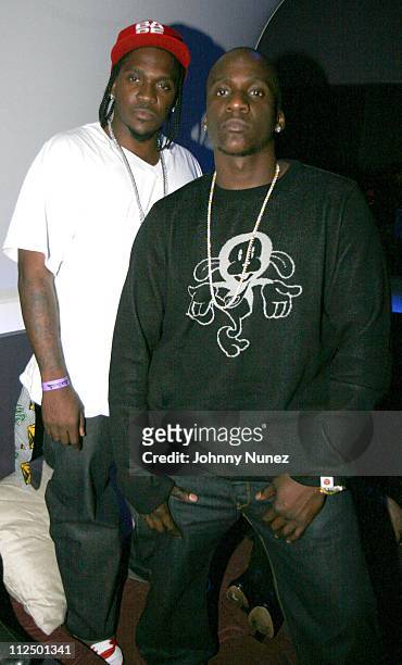 Pusha T and Malice during Clipse "Hell Hath No Fury" Album Release Party at Bed in New York City, New York, United States.