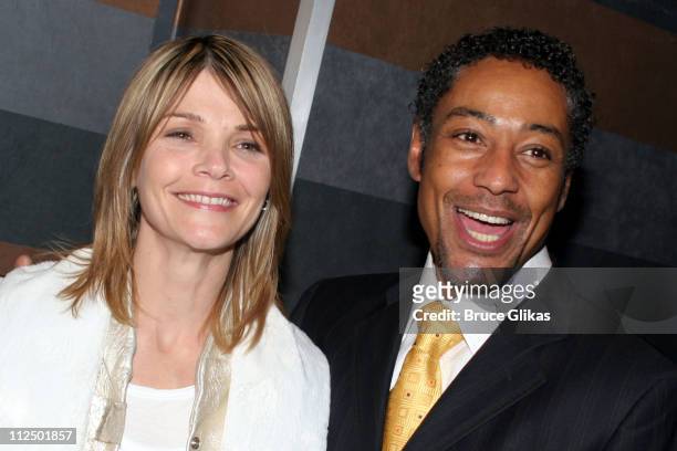 Kathryn Erbe and Giancarlo Esposito during The Atlantic Theater Company 20th Anniversary Spring Gala at The Rainbow Room in New York City, New York,...
