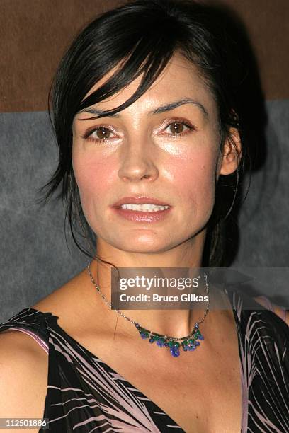 Famke Janssen during The Atlantic Theater Company 20th Anniversary Spring Gala at The Rainbow Room in New York City, New York, United States.