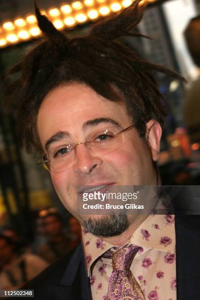 Adam Duritz during "Sweet Charity" Broadway Opening Night - Arrivals at The Al Hirshfeld Theater in New York City, New York, United States.