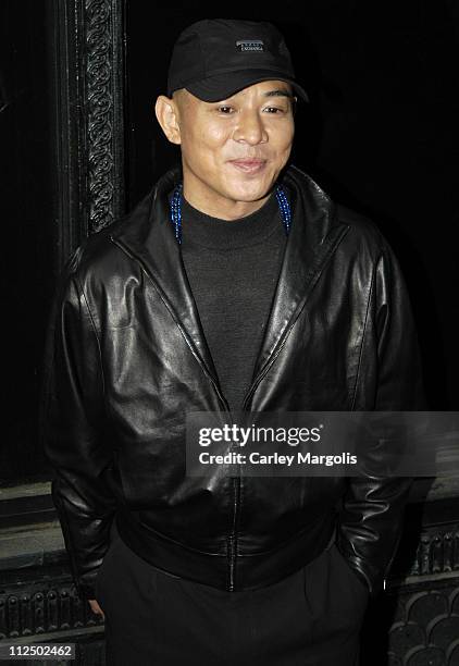 Jet Li during "Unleashed" New York Premiere at Loews 19th St. In New York City, New York, United States.