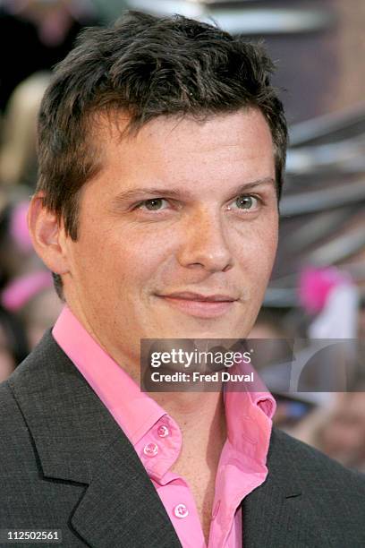 Nigel Harman during 2005 British Soap Awards - Arrivals at BBC Television Centre in London, Great Britain.