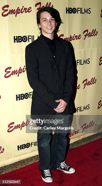 Lou Taylor Pucci during HBO Films "Empire Falls" New York Premiere at The Metropolitan Museum of Art in New York City, New York, United States.