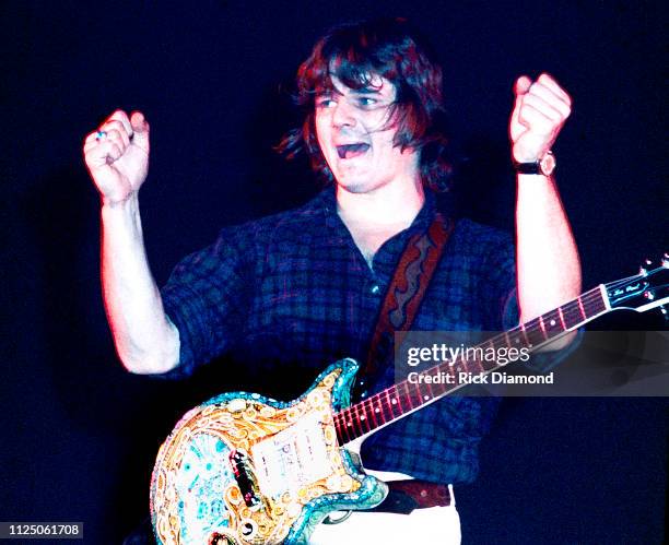 Circa1972-74 : Steve Miller of The Steve Miller Band performs at Pirates World in Fort Lauderdale Florida circa 1972-74