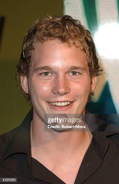 Actor Chris Pratt attends the WB Network's 2002 Summer Party at the Renaissance Hollywood Hotel on July 13, 2002 in Hollywood, California.