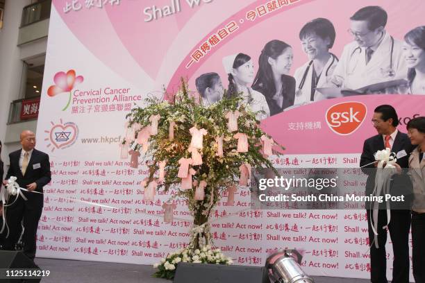 Launching ceremony of Cervical Cancer Prevention Alliance and the opening ceremony of the "Shall We Talk? Act Now" Cervical Cancer Encouraging...