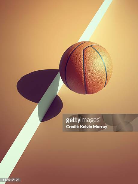 sports shadow - sports balls foto e immagini stock