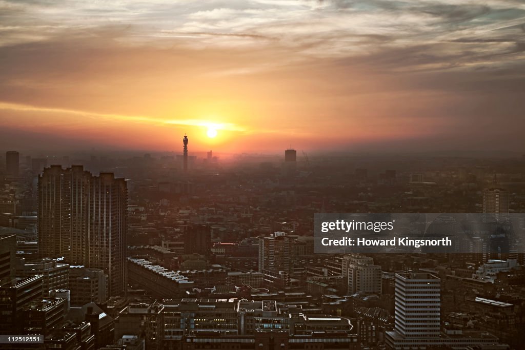 City of london at Night