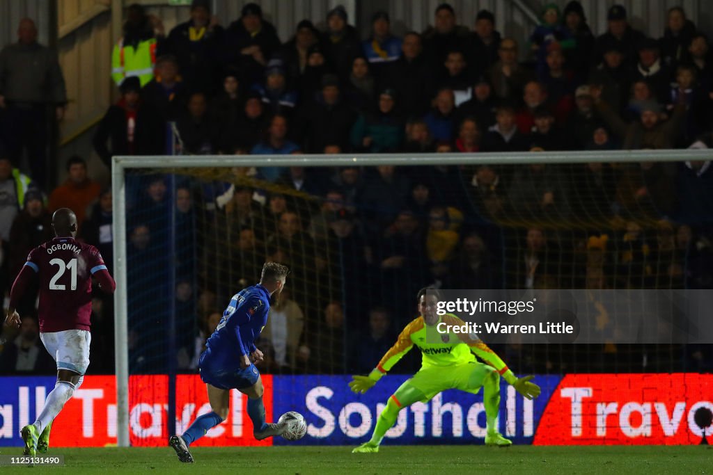 AFC Wimbledon v West Ham United - FA Cup Fourth Round