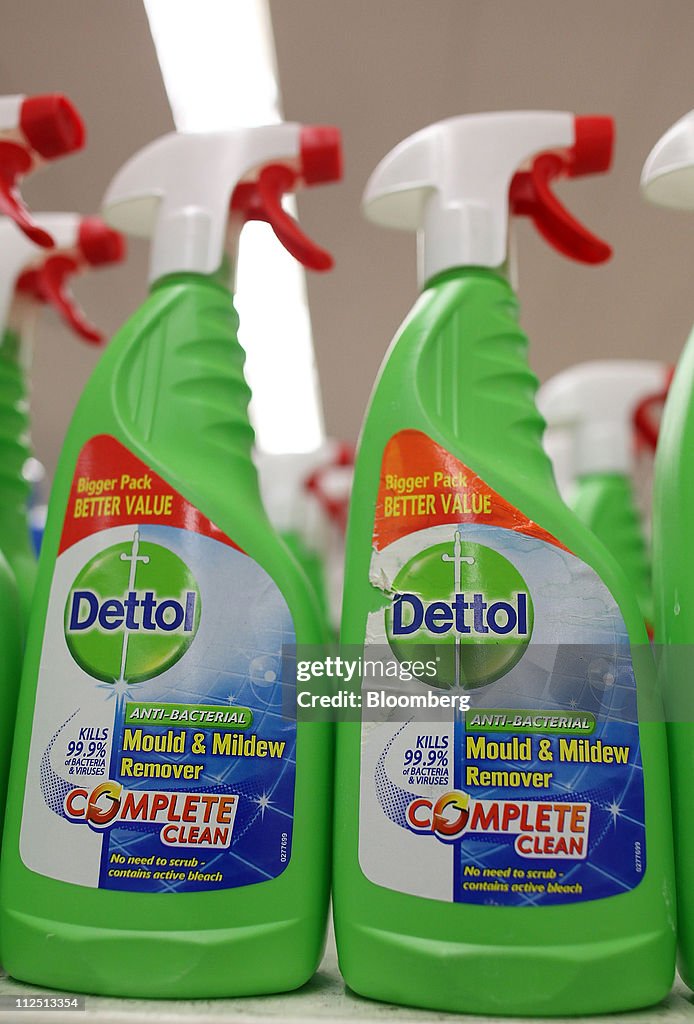 Inside A Tesco Store As Company's Full-Year Earnings Reported