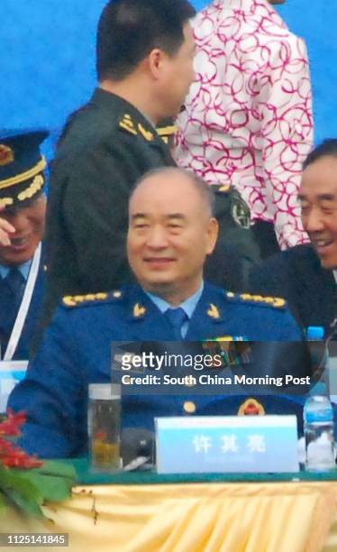 Xu Qiliang, the commander of PLA Air Force, is a strong contender of vice-chairman of the new CMC in 2012. Xu shows up iin Zhuhai airshow in...
