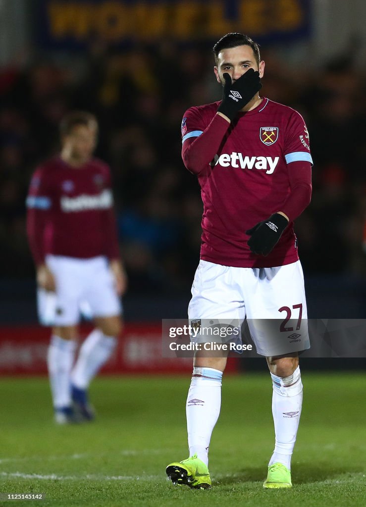 AFC Wimbledon v West Ham United - FA Cup Fourth Round