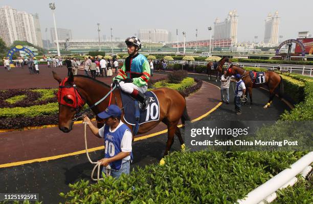 View of Macau Jockey Club in Macau. 28MAY11