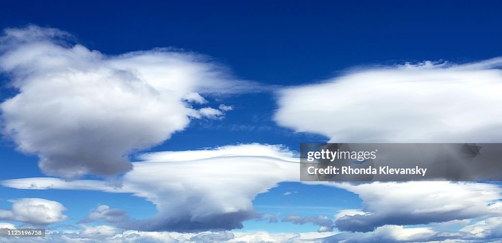 Cloud patterns, Argentine Patagonia