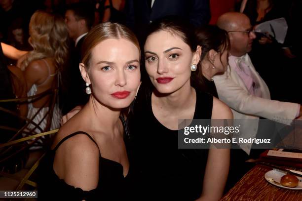 Lara Worthington and Phoebe Tonkin attend the 16th annual G'Day USA Los Angeles Gala at 3LABS on January 26, 2019 in Culver City, California.