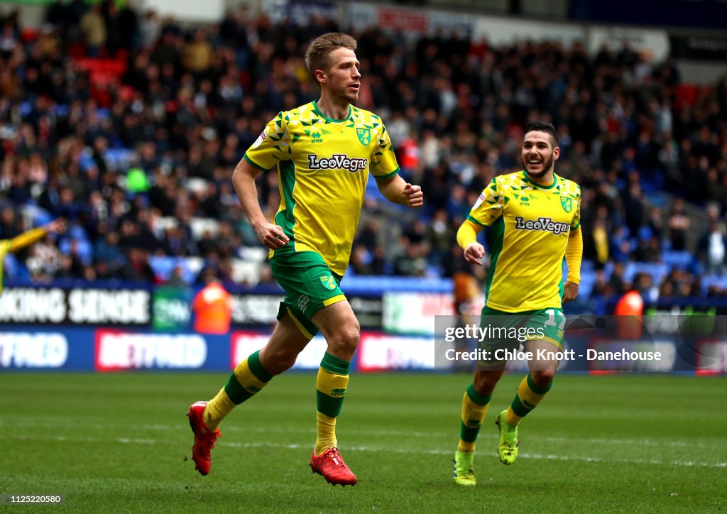 Bolton Wanderers v Norwich City - Sky Bet Championship