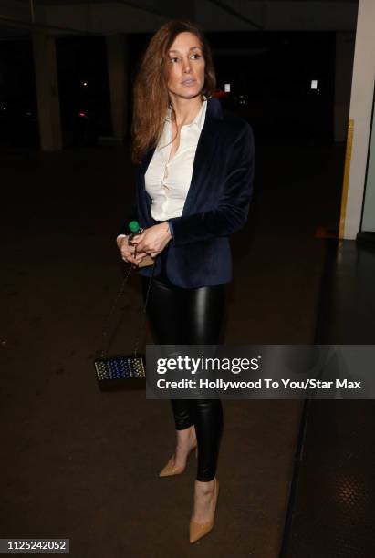 Alex Essoe is seen on February 15, 2019 in Los Angeles, CA.