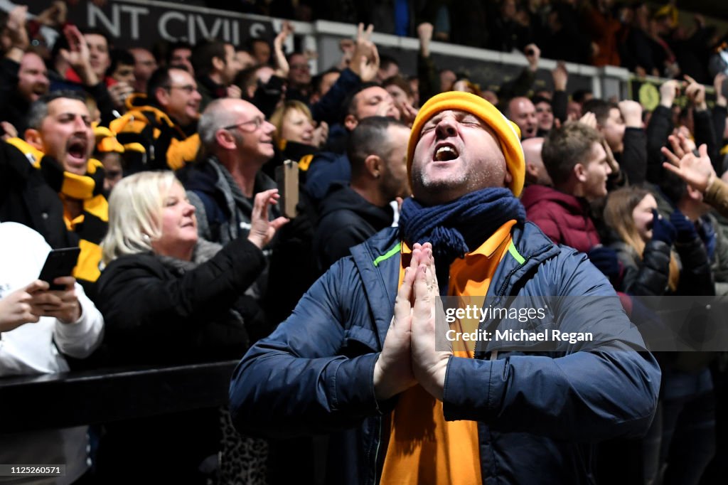 Newport County AFC v Manchester City - FA Cup Fifth Round