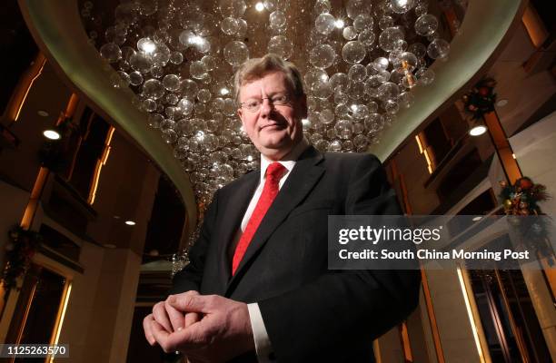 Richard Alderman, Director, Serious Fraud Office , UK, poses for picture during an interview with the Post at Harbour Grand Hotel, North Point....