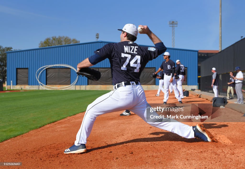 Detroit Tigers Workout