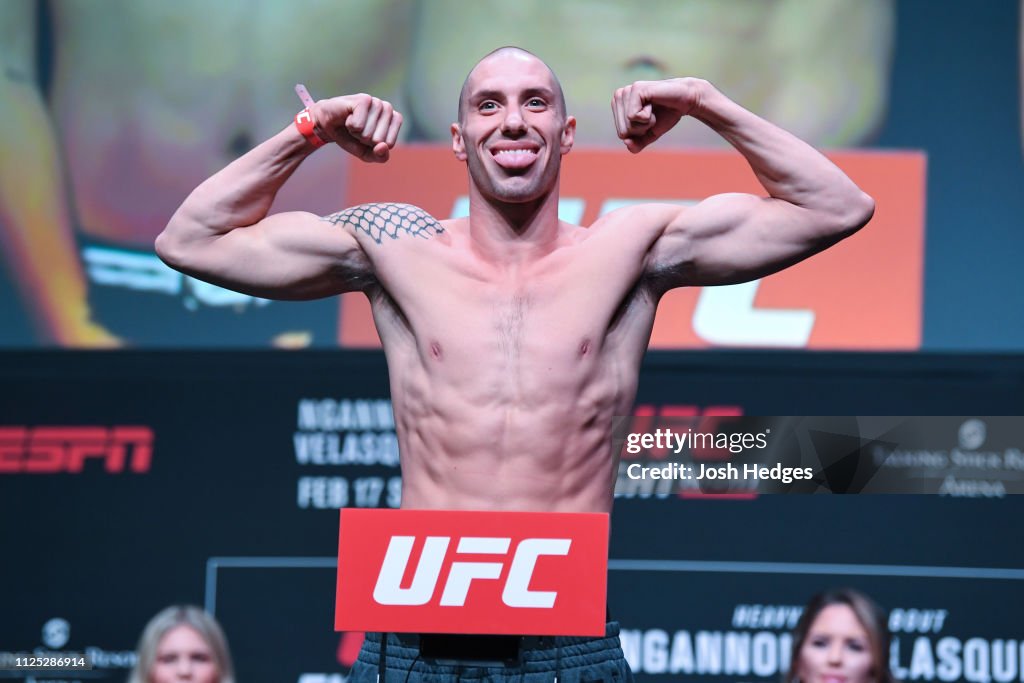 UFC Fight Night: Weigh-ins