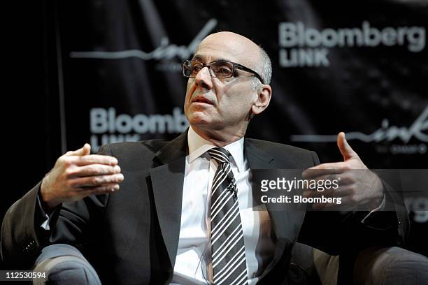 Coppy Holzman, co-founder and chief executive officer of Charitybuzz.com, speaks at Bloomberg Link Empowered Entrepreneur Summit in New York, U.S.,...