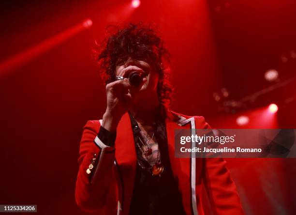 Performs live on stage at Terminal 5 on February 16, 2019 in New York City.