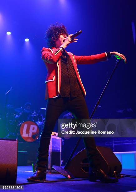 Performs live on stage at Terminal 5 on February 16, 2019 in New York City.