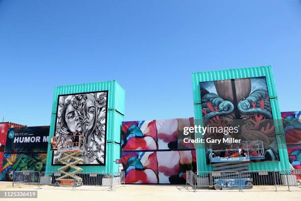 General view of the atmosphere during the sold out inaugural KAABOO Cayman Festival at Seven Mile Beach on February 15, 2019 in Grand Cayman, Cayman...