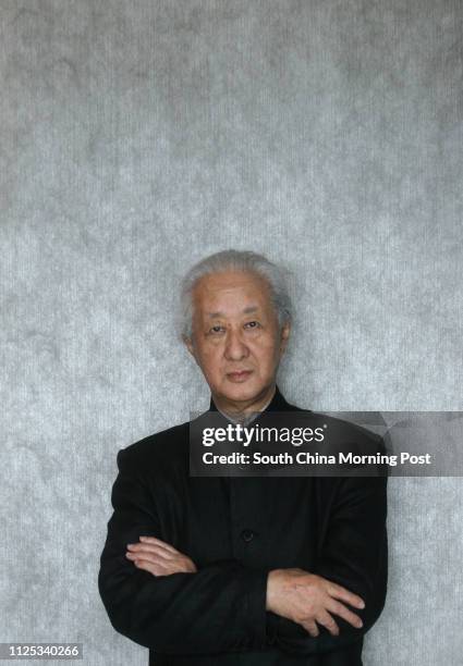 Japanese master architect Arata Isozaki from Arata Isozaki & Associates who co-designs the revitalisation project of Central Market, speaks during a...