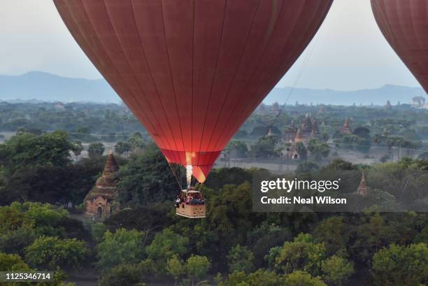 bagan, myanmar - bagan stock pictures, royalty-free photos & images