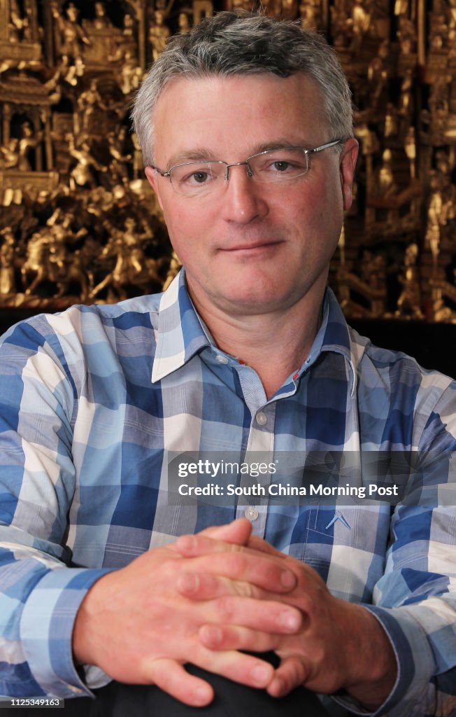 Interview with Tim Clissold, Chief Executive Officer of Peony Capital at Mandarin Oriental Hotel, Central. 08JUN12