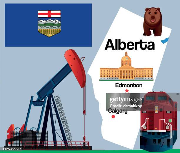 alberta - jasper-national-park stock illustrations