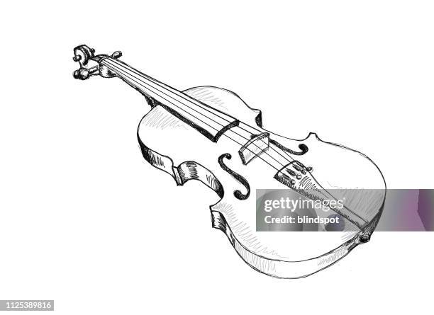 violin - violin stock illustrations